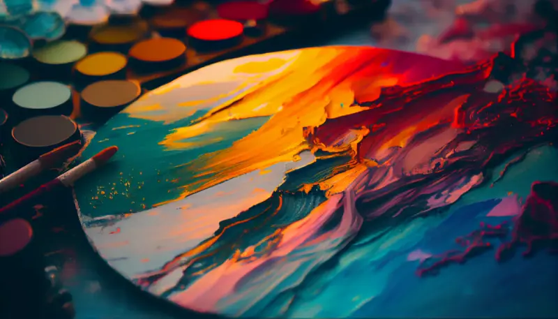 What Are The Ingredients Used In Oil Paint Image